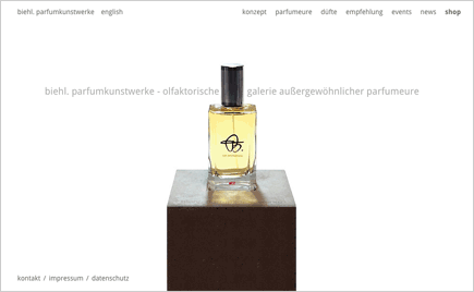 Thorsten Biehl Parfumkunstwerke Berlin